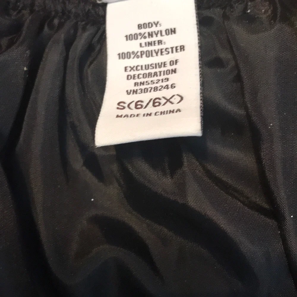 -HaraJuku by Gwen Stefani 6-6X Black Skirt HP!